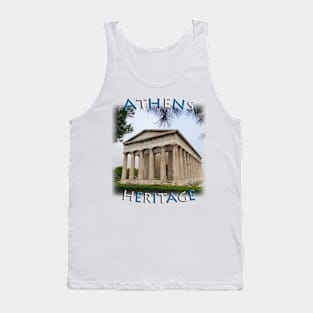 Athens Heritage - Temple of Hephaestus Tank Top